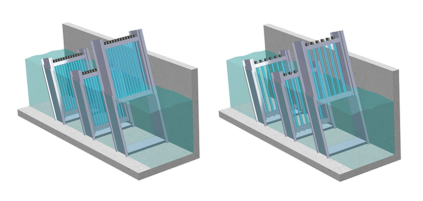 Same UVC power with fewer lamps